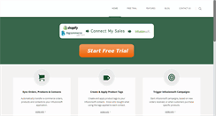 Desktop Screenshot of connectmysales.com